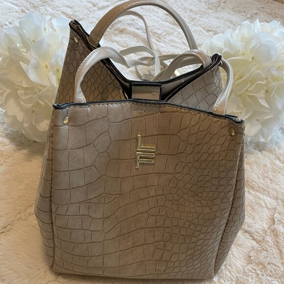 London Fog Handbags - London Fog Bucket Cossbody Bag EUC